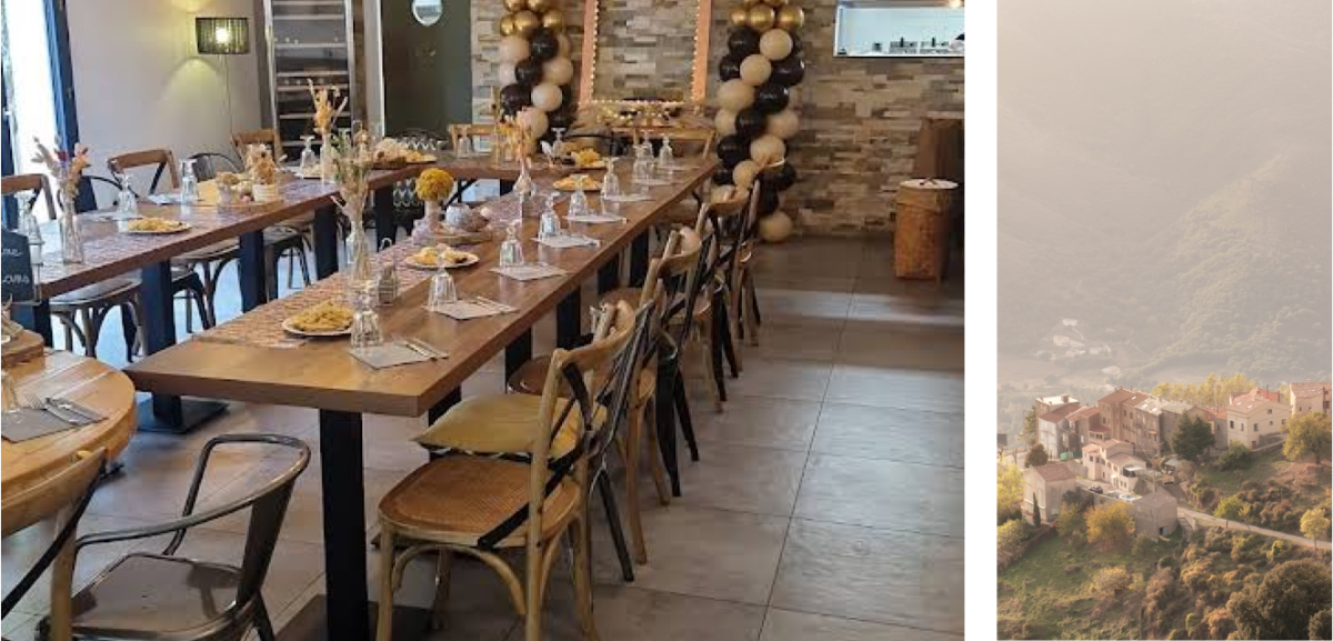 Le restaurant - Café Des Sports - Restaurant Haute-Corse - restaurant MOROSAGLIA - Restaurant Haute-Corse